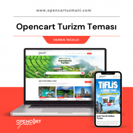 Opencart Turizm Teması